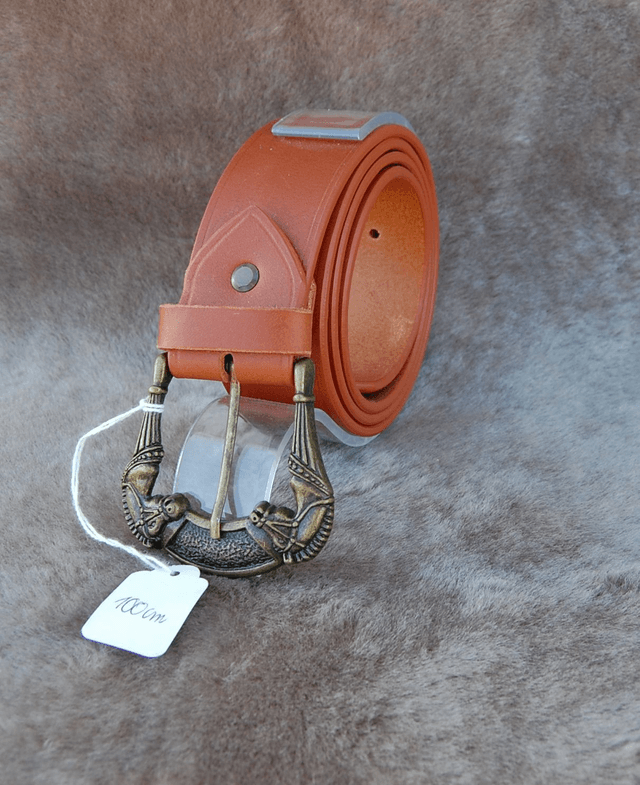 Ceintures en cuir de 40 mm de large en croupon de vache ou buffle et collet de buffle - différents coloris
