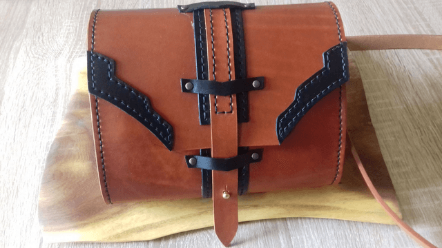 Sac à main cuir marron à porter en bandoulière