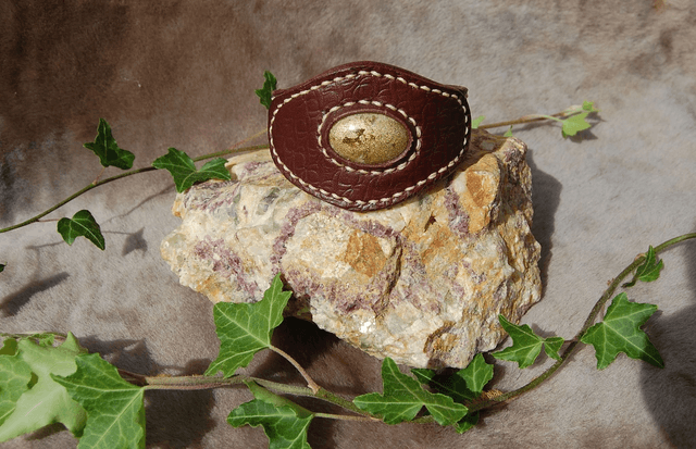 Bracelets en cuir perles résine 2 - Arrêt de gamme.
