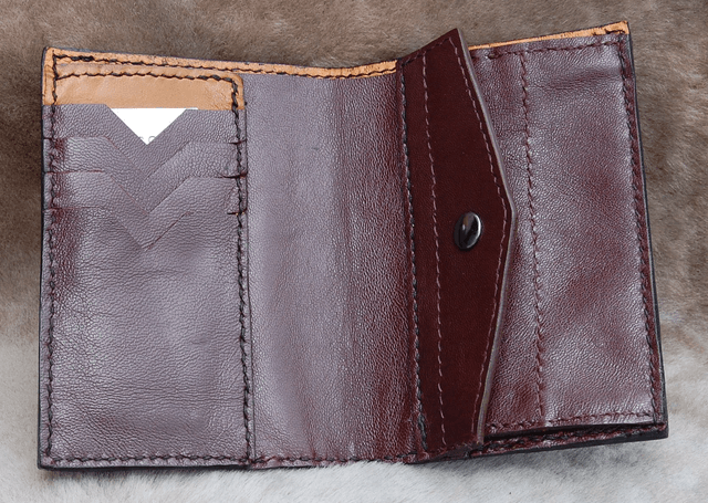 Grand portefeuille en cuir classique homme