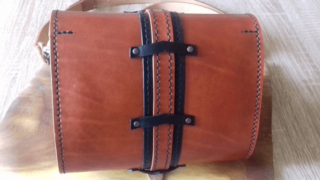 Sac à main cuir marron à porter en bandoulière