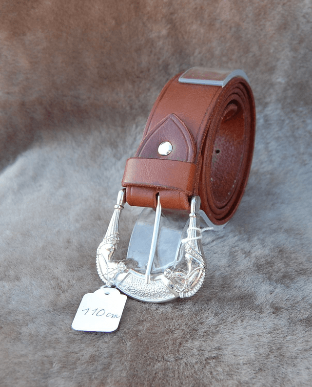 Ceintures en cuir de 40 mm de large en croupon de vache ou buffle et collet de buffle - différents coloris