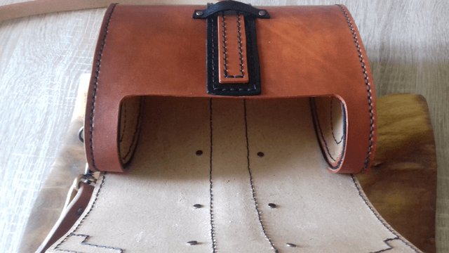 Sac à main cuir marron à porter en bandoulière