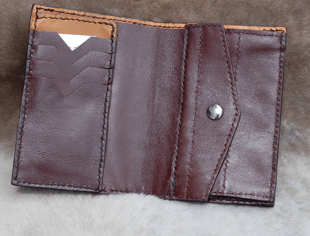 Grand portefeuille en cuir classique homme